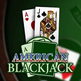 American Blackjack logo by Habanero at Bassbet Casino