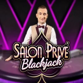 Blackjack Salon Privé slot visual from Ezugi available on basssbet.pl