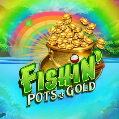 Fishin Pots Of Gold by Gameburger Studios, showcased at basssbet.pl – game logo