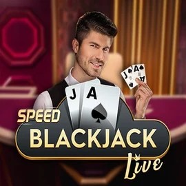 Speed Blackjack logo – Live Casino by Pragmatic Play at Bassbet Casino