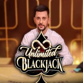 Unlimited Blackjack by Ezugi, showcased at basssbet.pl – game logo