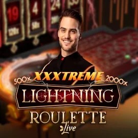 XXXtreme Lightning Roulette slot logo by Evolution at Bassbet Casino